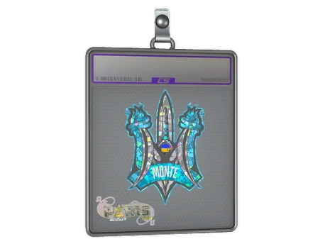 Sticker Slab | Monte (Glitter) | Paris 2023