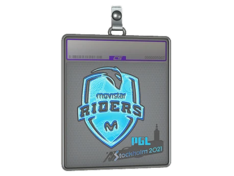 Sticker Slab | Movistar Riders (Holo) | Stockholm 2021