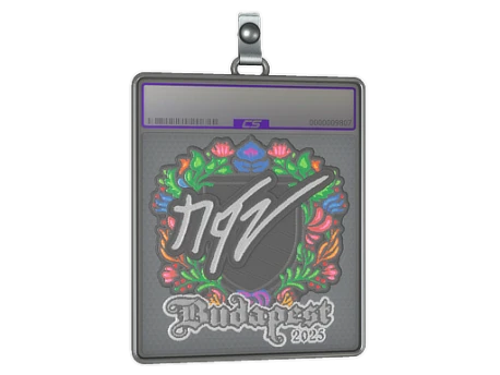 Sticker Slab | NQZ (Embroidered) | Budapest 2025