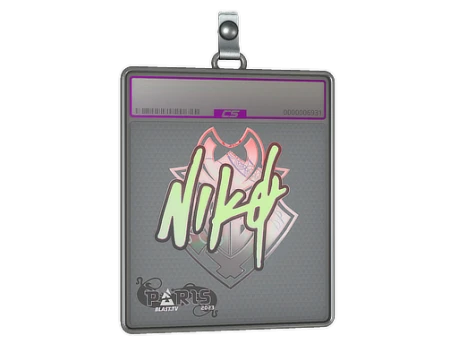 Sticker Slab | NiKo (Holo) | Paris 2023