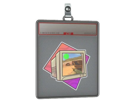 Sticker Slab | Old School (Lenticular)