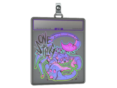 Sticker Slab | One Sting (Holo)