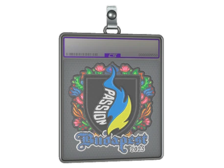 Sticker Slab | Passion UA (Embroidered) | Budapest 2025