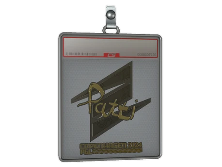 Sticker Slab | Patti (Gold) | Copenhagen 2024