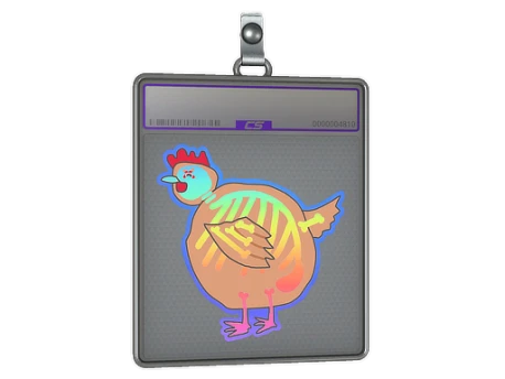Sticker Slab | Poorly Drawn Chicken (Holo)