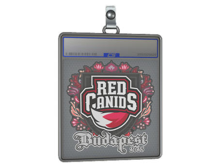 Sticker Slab | RED Canids | Budapest 2025