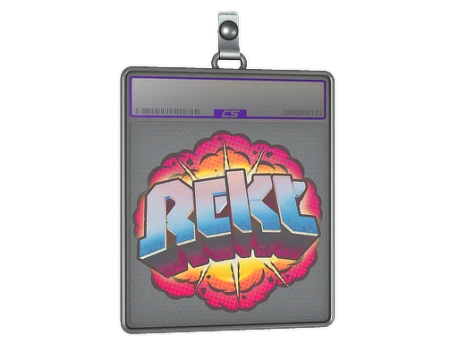 Sticker Slab | Rekt (Holo)
