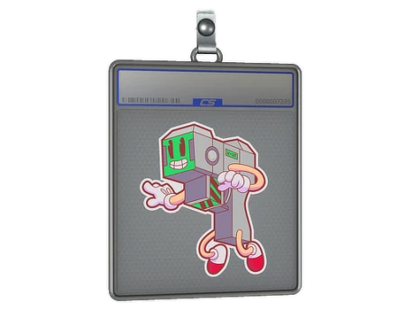 Sticker Slab | Retro Zeus