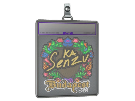 Sticker Slab | Senzu (Embroidered) | Budapest 2025