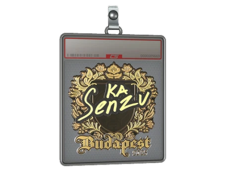 Sticker Slab | Senzu (Gold) | Budapest 2025