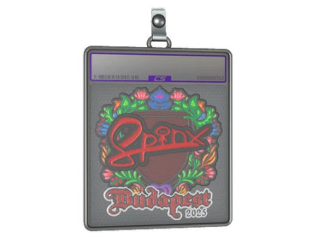 Sticker Slab | Spinx (Embroidered) | Budapest 2025