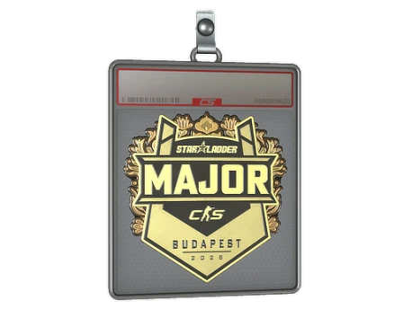 Sticker Slab | StarLadder (Gold) | Budapest 2025