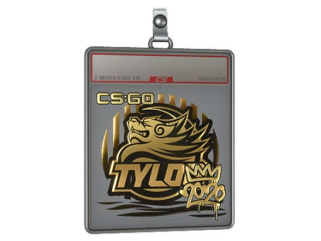 Sticker Slab | TYLOO (Gold) | 2020 RMR