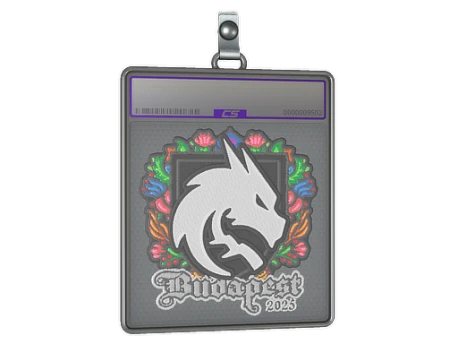 Sticker Slab | Team Spirit (Embroidered) | Budapest 2025