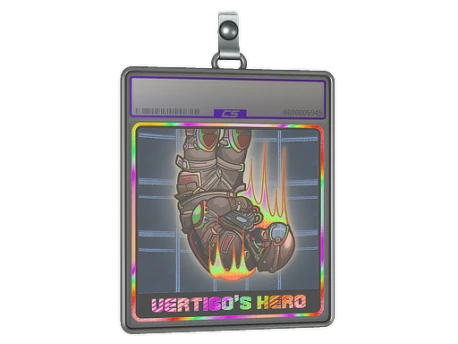 Sticker Slab | Vertigo's Hero (Holo)