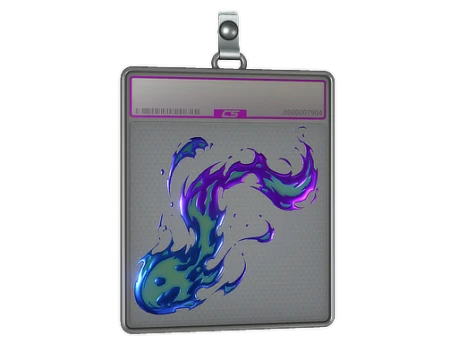 Sticker Slab | Winding Scorch (Foil)