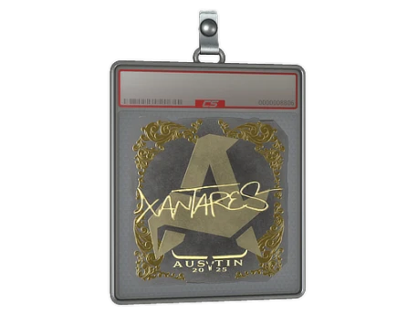 Sticker Slab | XANTARES (Gold) | Austin 2025