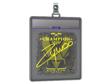 Sticker Slab | ZywOo (Foil, Champion) | Austin 2025