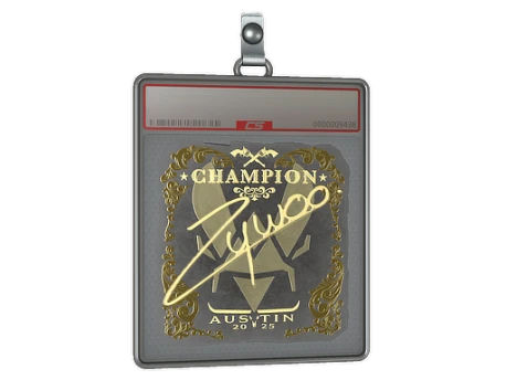 Sticker Slab | ZywOo (Gold, Champion) | Austin 2025