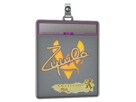 Sticker Slab | ZywOo (Holo) | Antwerp 2022