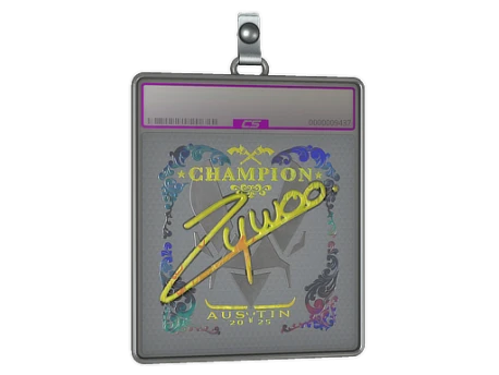 Sticker Slab | ZywOo (Holo, Champion) | Austin 2025