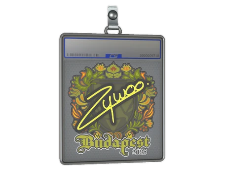 Sticker Slab | ZywOo | Budapest 2025