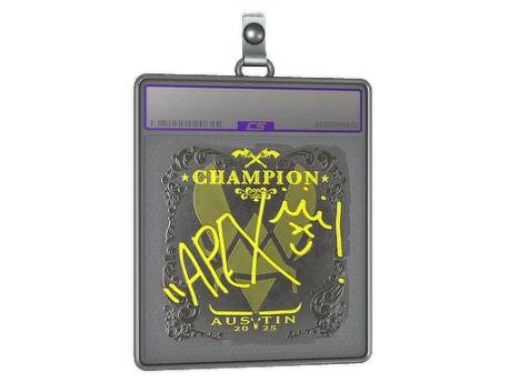 Sticker Slab | apEX (Foil, Champion) | Austin 2025