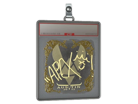 Sticker Slab | apEX (Gold) | Austin 2025