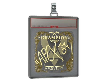 Sticker Slab | apEX (Gold, Champion) | Austin 2025