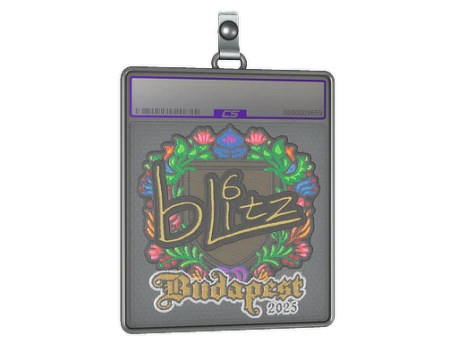 Sticker Slab | bLitz (Embroidered) | Budapest 2025