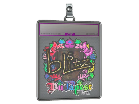 Sticker Slab | bLitz (Holo) | Budapest 2025