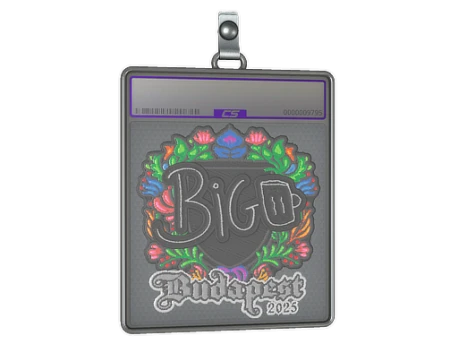 Sticker Slab | biguzera (Embroidered) | Budapest 2025