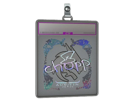 Sticker Slab | chopper (Holo) | Austin 2025