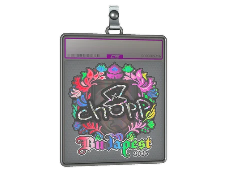 Sticker Slab | chopper (Holo) | Budapest 2025