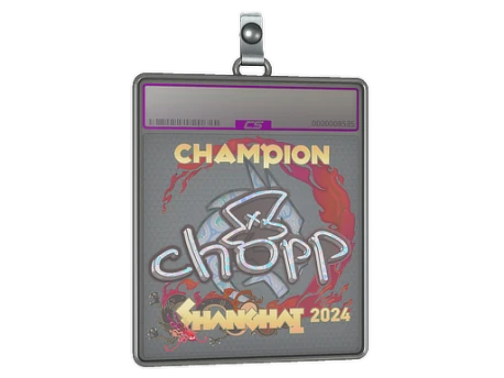 Sticker Slab | chopper (Holo, Champion) | Shanghai 2024