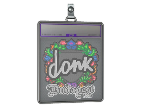 Sticker Slab | donk (Embroidered) | Budapest 2025