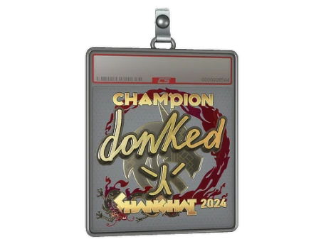 Sticker Slab | donk (Gold, Champion) | Shanghai 2024