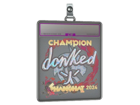 Sticker Slab | donk (Holo, Champion) | Shanghai 2024