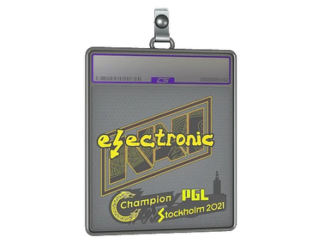 Sticker Slab | electroNic (Holo) | Stockholm 2021