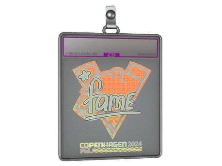 Sticker Slab | fame (Holo) | Copenhagen 2024