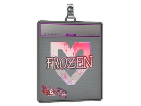 Sticker Slab | frozen (Holo) | Paris 2023