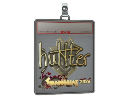 Sticker Slab | huNter- (Gold) | Shanghai 2024