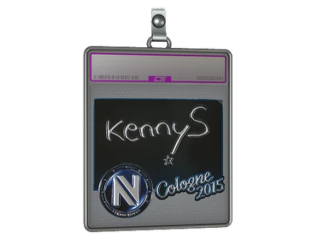 Sticker Slab | kennyS (Foil) | Cologne 2015