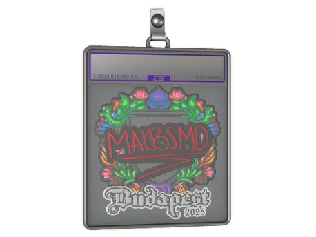 Sticker Slab | malbsMd (Embroidered) | Budapest 2025