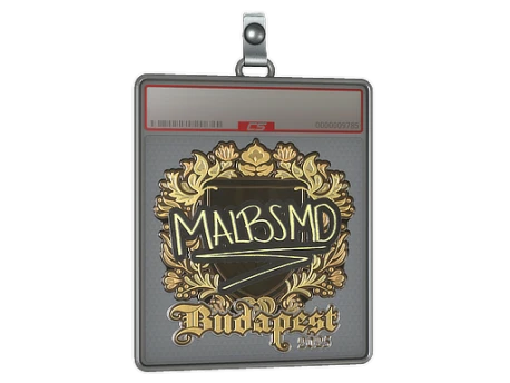 Sticker Slab | malbsMd (Gold) | Budapest 2025