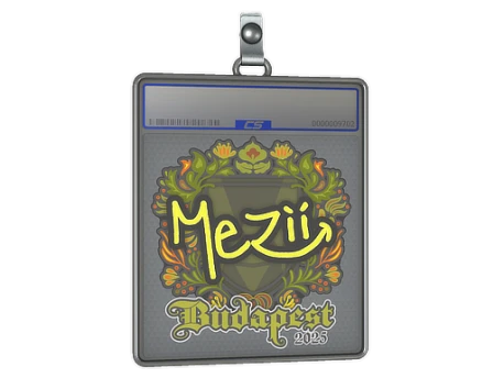 Sticker Slab | mezii | Budapest 2025