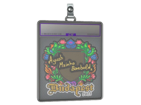 Sticker Slab | mzinho (Embroidered) | Budapest 2025