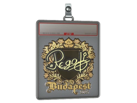 Sticker Slab | regali (Gold) | Budapest 2025