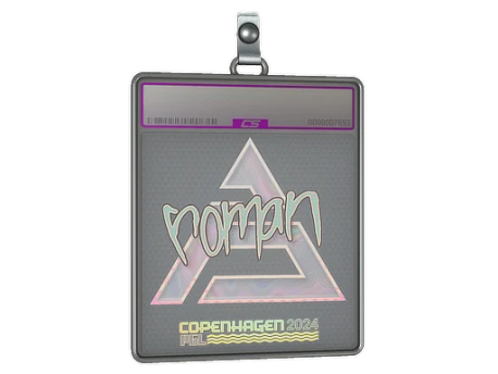 Sticker Slab | roman (Holo) | Copenhagen 2024