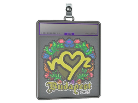 Sticker Slab | ropz (Embroidered) | Budapest 2025